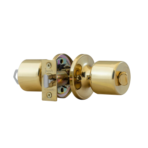 Cerradura BASH tubular 440 baño/dormitorio bronce