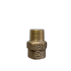 Terminal bronce SO - HE 3/4 x 1/2 pulgada