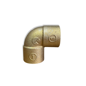 Codo bronce 1 pulgada SO-SO