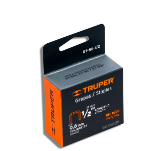 Grapa ET- 50 12MM 1/2 TRUPER