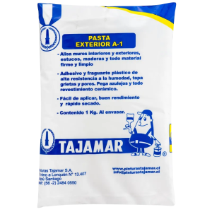 Pasta muro exterior 1 kilos BOLSA