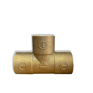 Tee bronce SO-SO-SO 1Pulgada