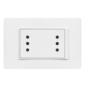 Toma corriente doble 2P T 10A