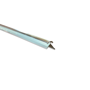 perfil esquinero exterior plateado