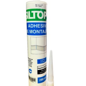 Adhesivo montaje blanco 280ML SILTOP SELLOTEC