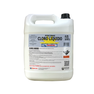 Cloro piscina liquido 10 lts