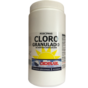 cloro piscina granulado 1kg dideval