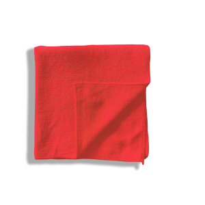 Paño microfibra rojo