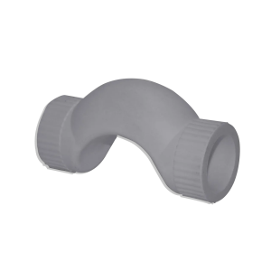 PPR CURVA 20MM PASA TUBO CORTO