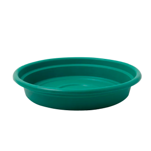 Plato macetero verde 10CM redondo