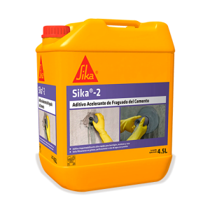 Sika 2 Acelerador fraguado bidon 4.5 LT