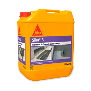 Sika 3 Acelerador fraguado bidon 4.5LT