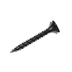 tornillo volcanita 1.5/8 negro punta fina