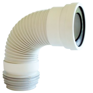 Tubo evacuación flexible WC 38CM